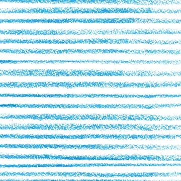 Blue crayon stripes pattern Illustrazione stock