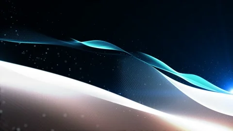 Blue creative abstract technology background Video stock 166030619