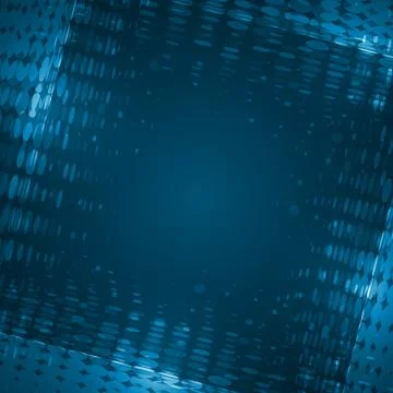 Blue creative background Stock Illustration