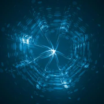 Blue creative background Stock Illustration
