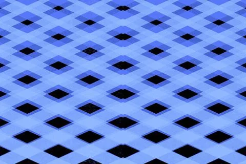 Blue criss cross squares pattern Abstract blue criss cross squares pattern... 스톡 사진