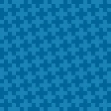 Blue cross background Stock Illustration