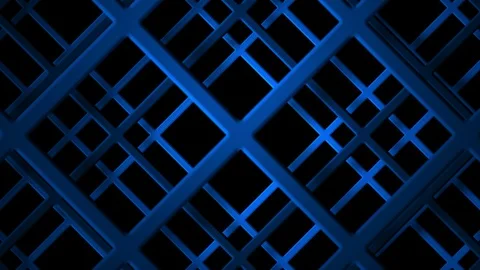 Blue cross grid Stock Footage 95261440