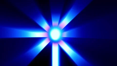 Blue Cross Starburst Stock Footage 340305505