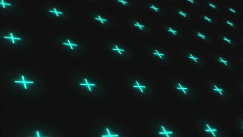 Blue Crosses Elements Animation.  Stock Footage 219806071