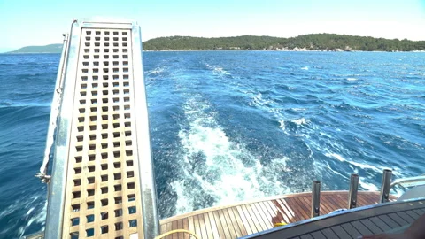 Blue cruise and sea Stockbeeldmateriaal 145292753