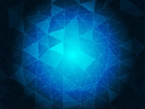 Blue crystal background Stock Illustration