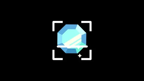 Blue Crystal Stock Footage 334178732