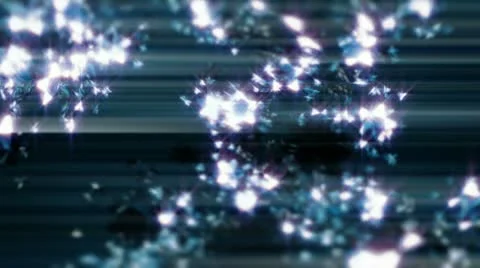 BLUE CRYSTAL LOOP - HD 1080 P Stock Footage 11019409