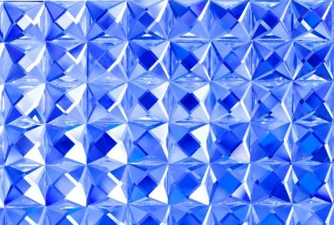 Blue crystal Stock Photos