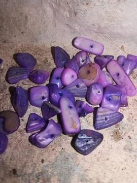 The blue crystals Stock-Fotos