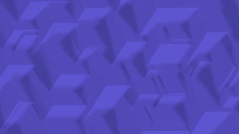 Blue Cube Pattern Video stock 276683716