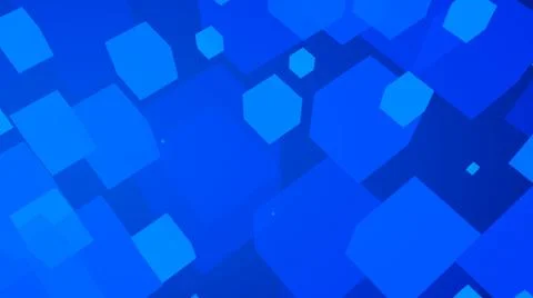 Blue Cubes Fade 3d render background Stock Illustration