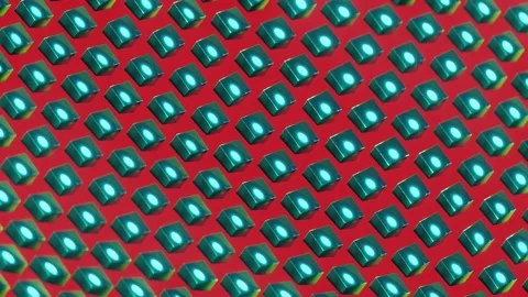 Blue cubes Stock-Footage 162395730