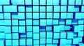 Blue Cubes motion background, seamless looping HD Footage