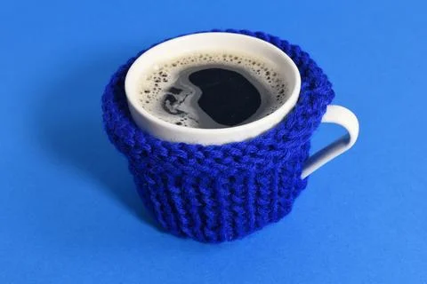 Blue cup Stock Photos