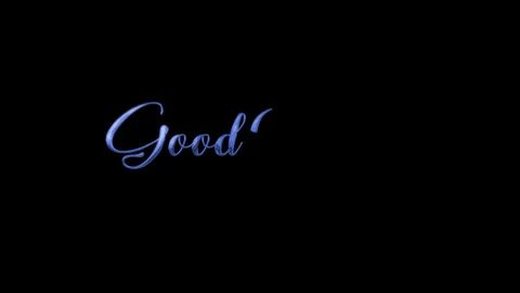 Blue cursive text saying good friday. Stock Footage 312087802