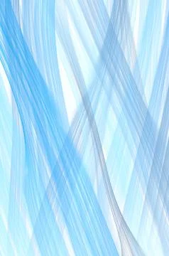 Blue curtain Stock Illustration