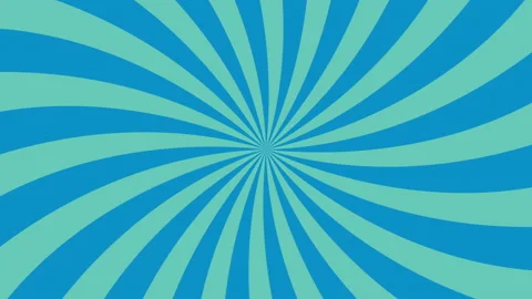 Blue curved rays on a dark blue background. Simple motion graphic loop animation Stock Footage 146340220