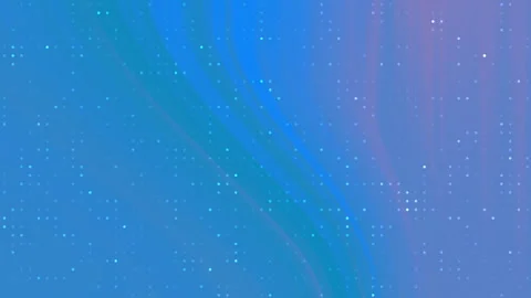 Blue curves and light points create abstract art. Suitable for backgrounds Stock Footage 294278273