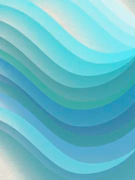 Blue curves pattern Stock Photos