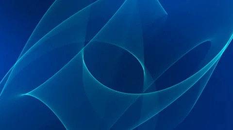 Blue curves seamless background loop Stock Footage 5798604