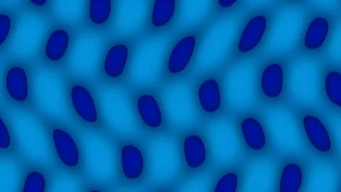 Blue Cyan Abstract Organic Pattern With Soft Morphing Motion 스톡 동영상 343025112