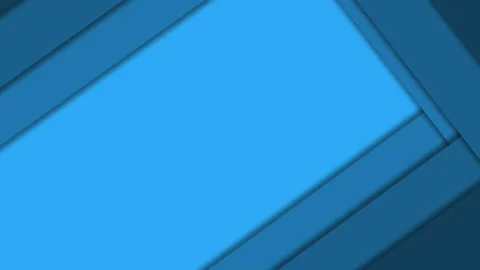 Blue, cyan, geometric motion background. Seamless looping, 4k Stock Footage 191952447
