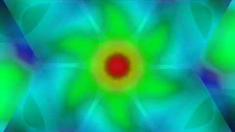 Blue Cyan Glow Abstract Loop Background Stock Footage 334979063