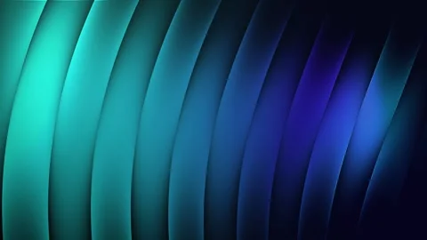 Blue Cyan Gradient Digital Flow Background with Depth and Light Stock Footage 337825797