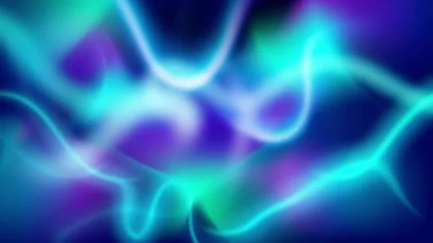 Blue Cyan Plasma Aura Abstract Energy Background Stock-Footage 336860111