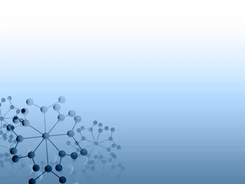 Blue cybernetic connected plexus structure on blue background イラスト素材