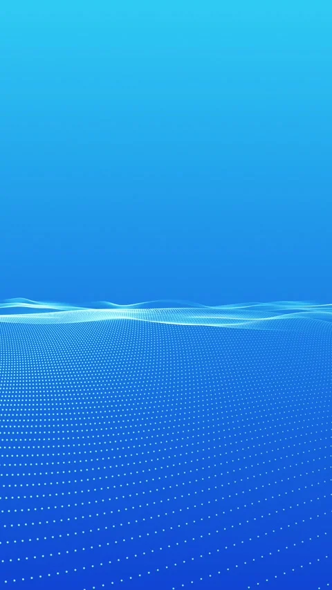 Blue Data Landscape Stock Footage 312111674