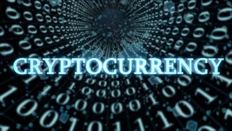 Blue Data Tunnel Cryptocurrency Concept Loop 4K Stock Footage 82902985