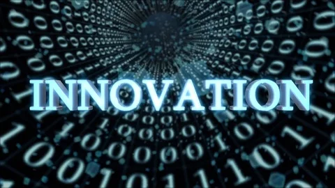 Blue Data Tunnel Innovation Concept Loop 4K Stock Footage 82915013