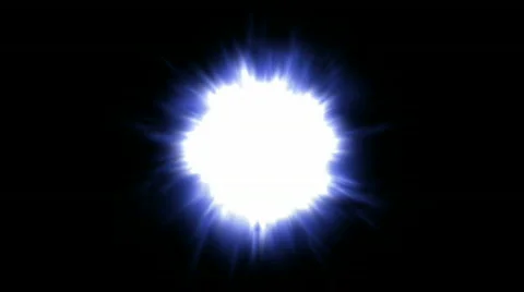 Blue dazzling light explosion,god heaven magical religion spiritual pulse. Stock Footage 790875