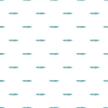 Blue decorative pattern featuring abstract boat shapes 스톡 일러스트