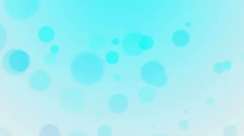 Blue Defocused Circle Particles Stock Footage 24884687