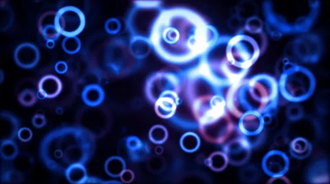 Blue Defocused Circles Vídeos de archivo 40885681