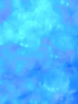 Blue defocused glitters background Foto stock