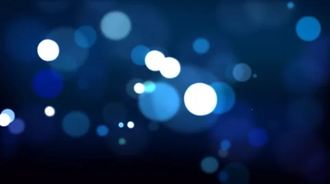 Blue defocused Particles HD_024 Vidéo 8681413