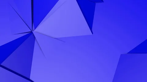 Blue deforming three-dimensional background. 3D rendering Stock Footage 95130880