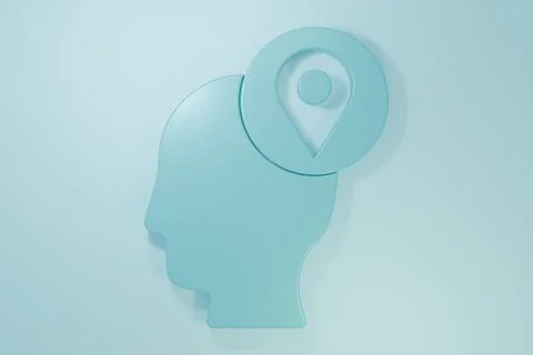Blue Delivery man with cardboard boxes icon isolated on blue background. Do.. Stock Illustration