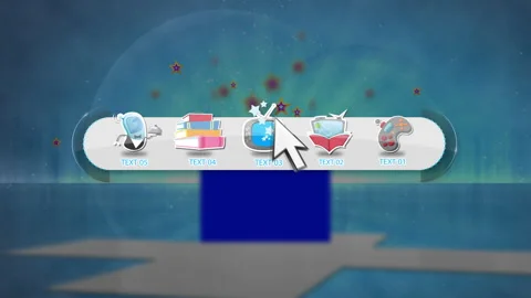 Blue Demo Presentation Stock After Effects