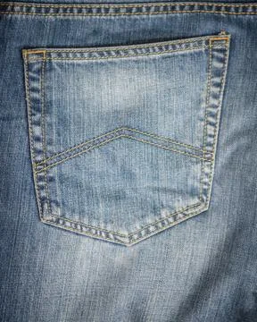 Blue denim jean texture for background Stock Photos