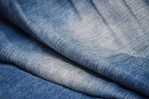Blue denim jean texture for background 写真素材