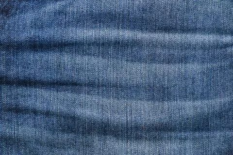 Blue denim jeans texture background Stock Photos