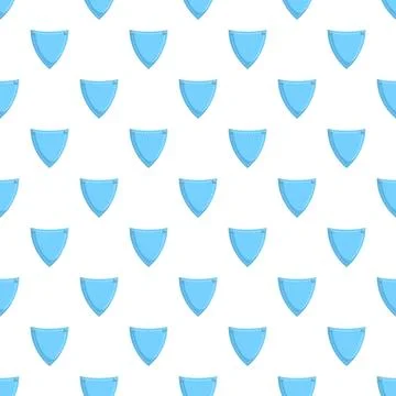 Blue denim shield pocket pattern seamless background Stock Illustration