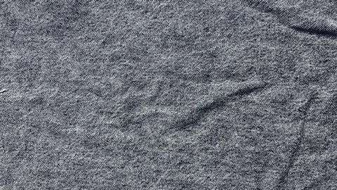 Blue denim texture background featuring organic wrinkles and detailed cotton  스톡 사진