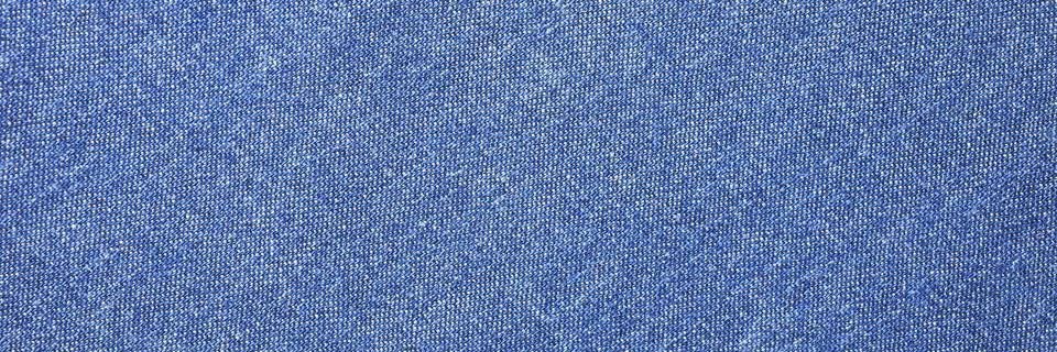 Blue denim texture background, header design Stock Photos